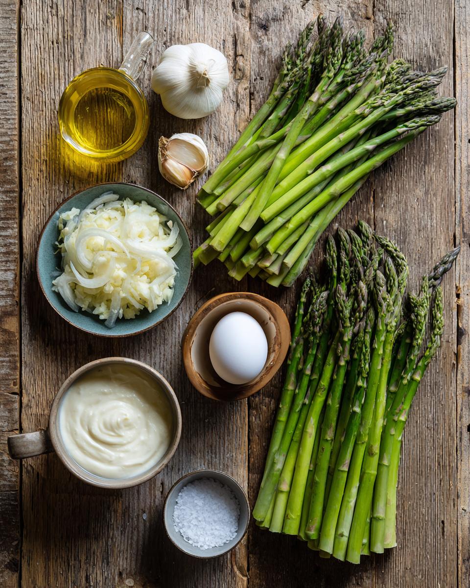 Creamy Asparagus Soup - detail 1