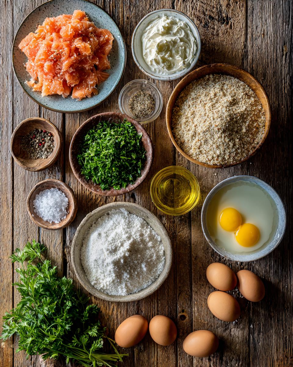 Easy Salmon Cakes - detail 1