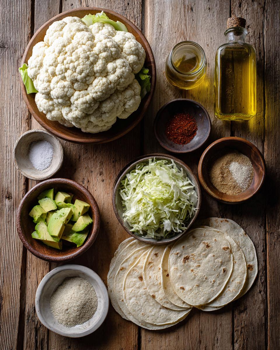 Roasted Cauliflower Tacos - detail 1