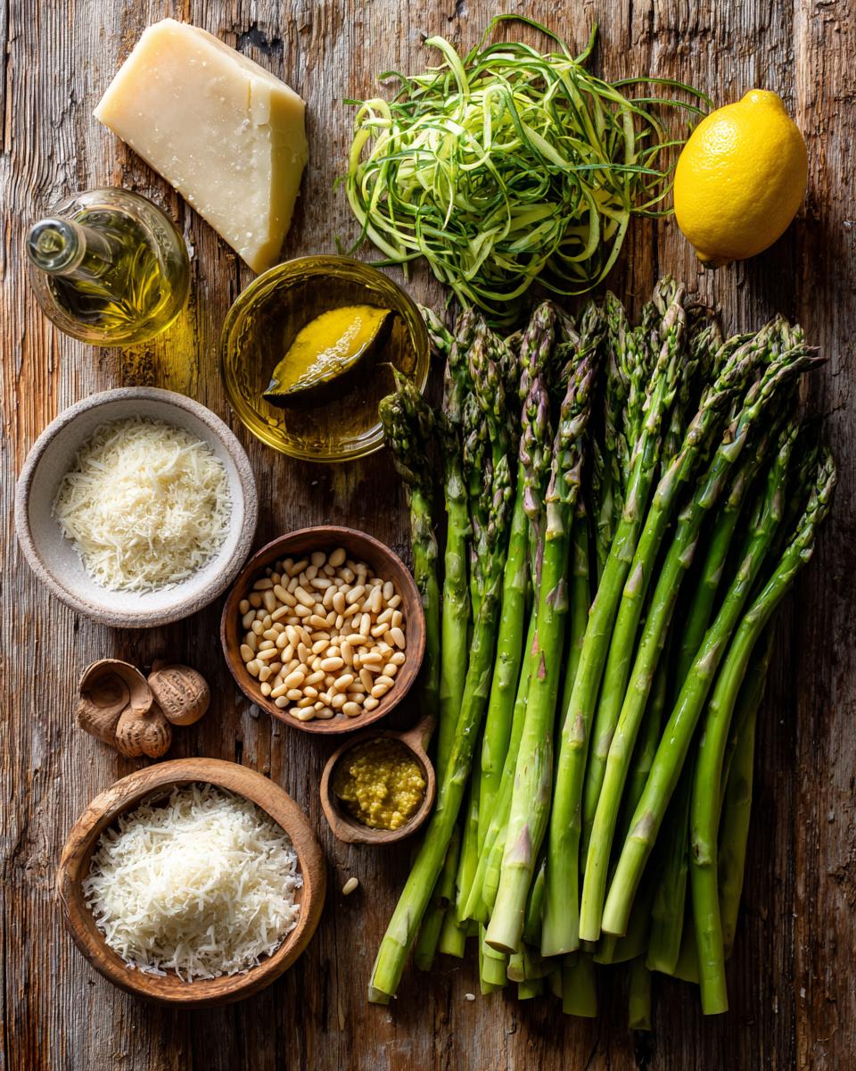 Shaved Asparagus Salad - detail 1