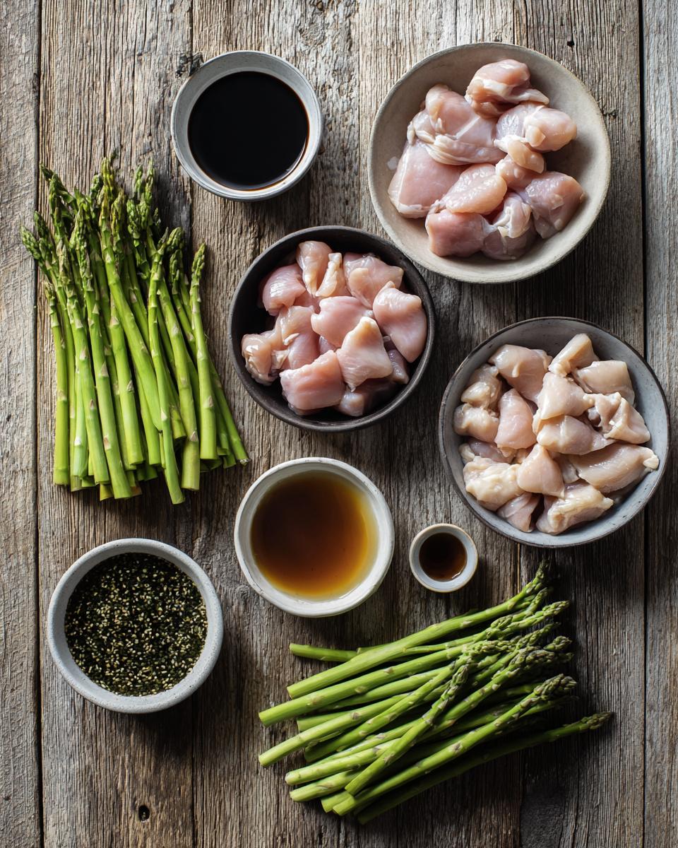 Sheet Pan Sesame Chicken and Asparagus - detail 1