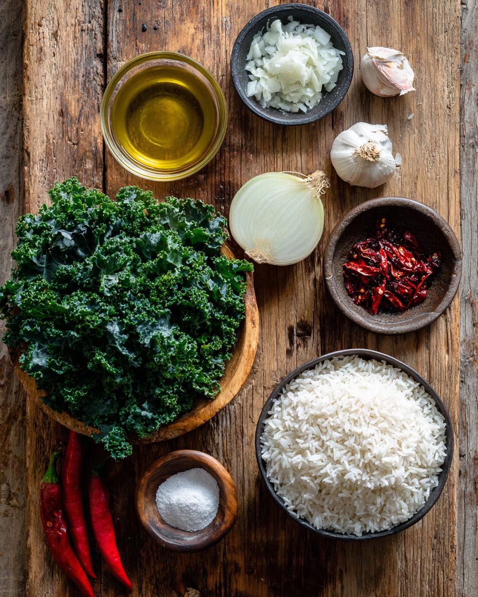 Spicy Kale and Coconut Fried Rice - detail 1