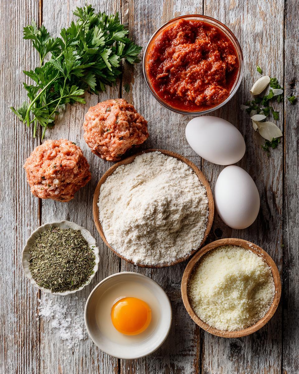 Tuna Meatballs with Marinara - detail 1