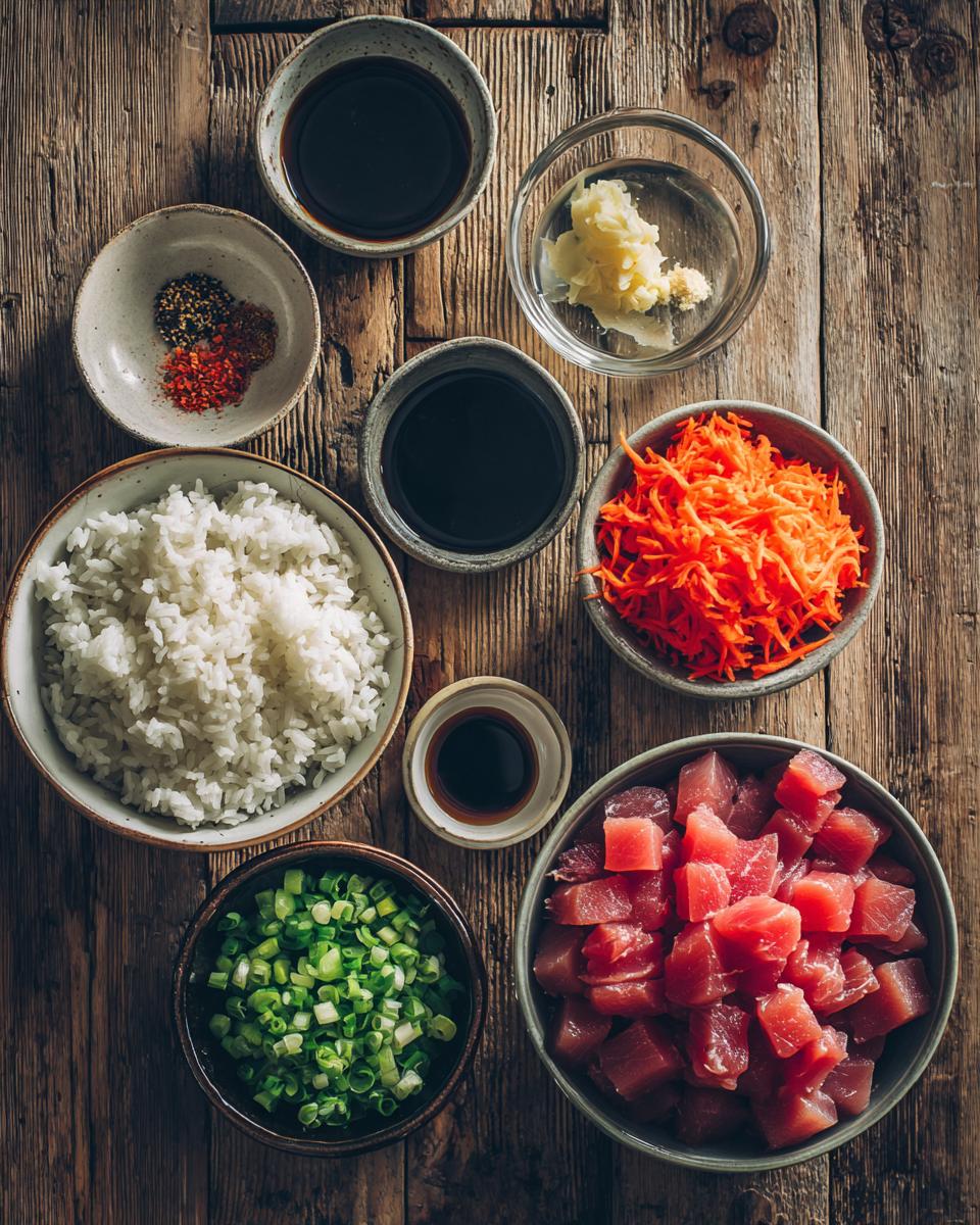 Tuna Poke Bowl - detail 1