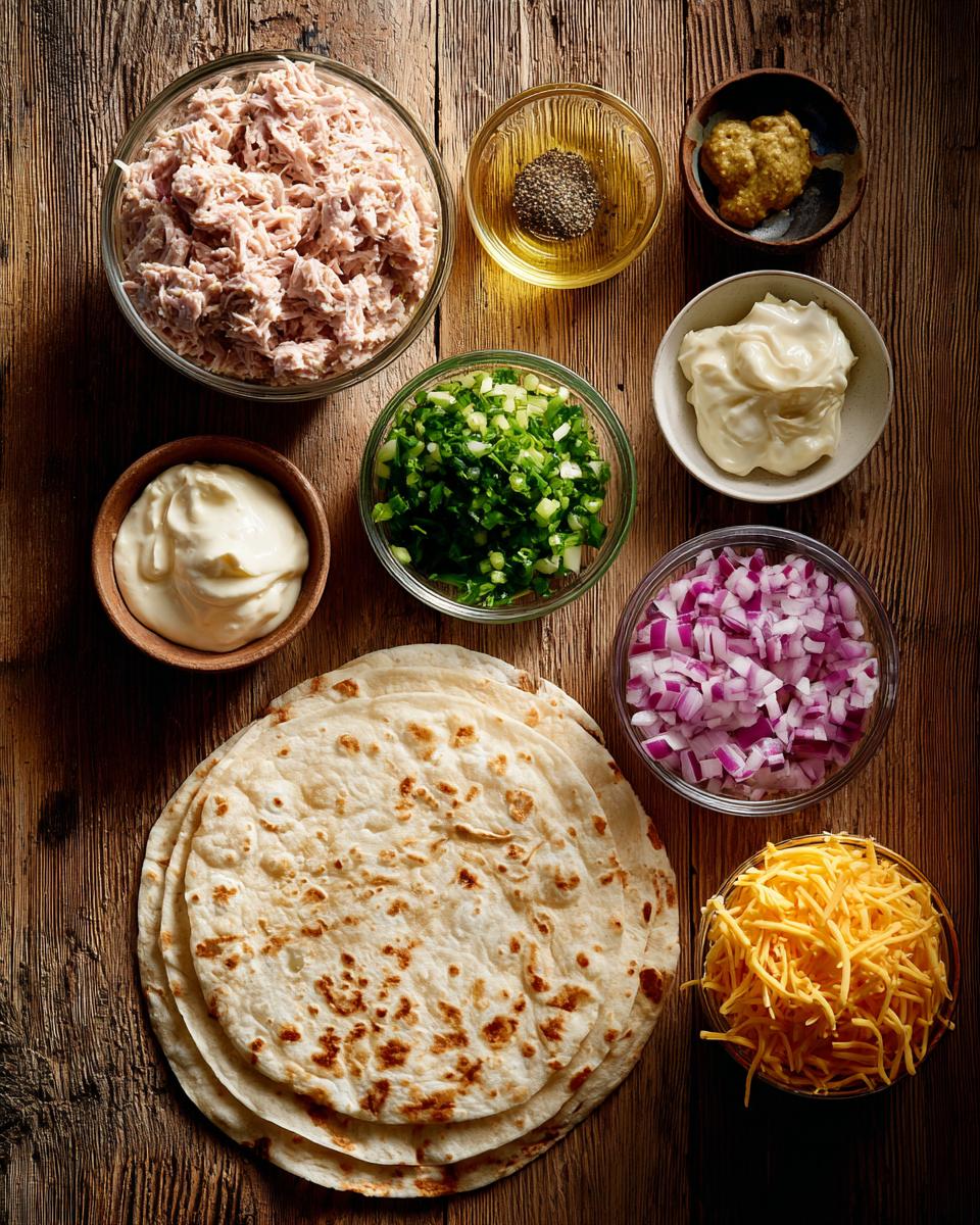 Tuna Quesadillas - detail 1