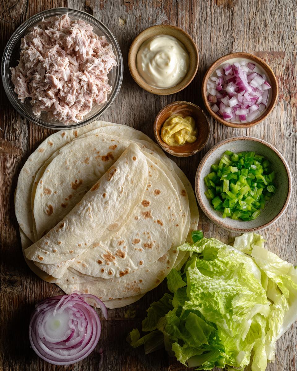 Tuna Tortilla Wraps - detail 1