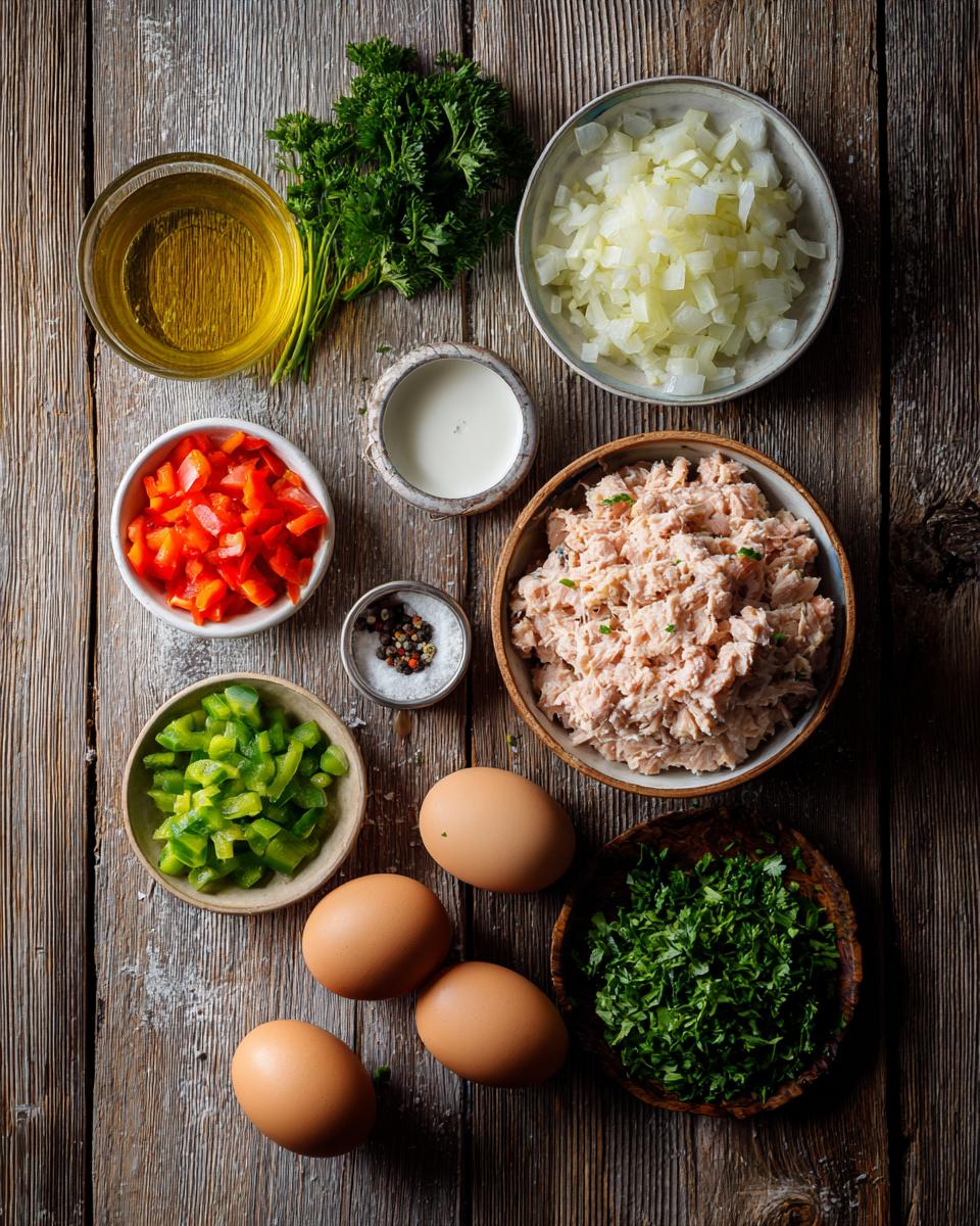 Tuna and Egg Breakfast Scramble - detail 1