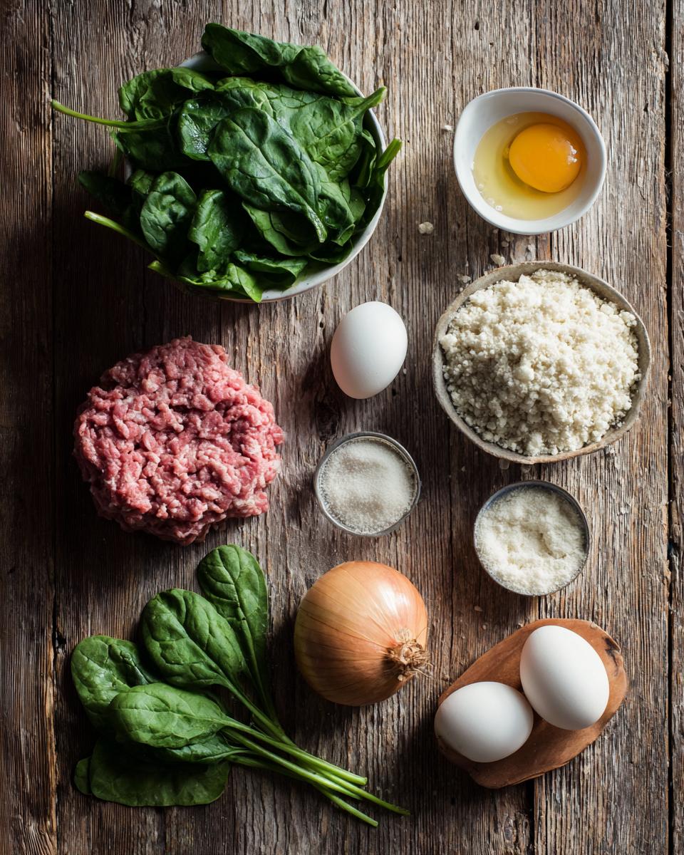 Turkey Burgers with Spinach - detail 1