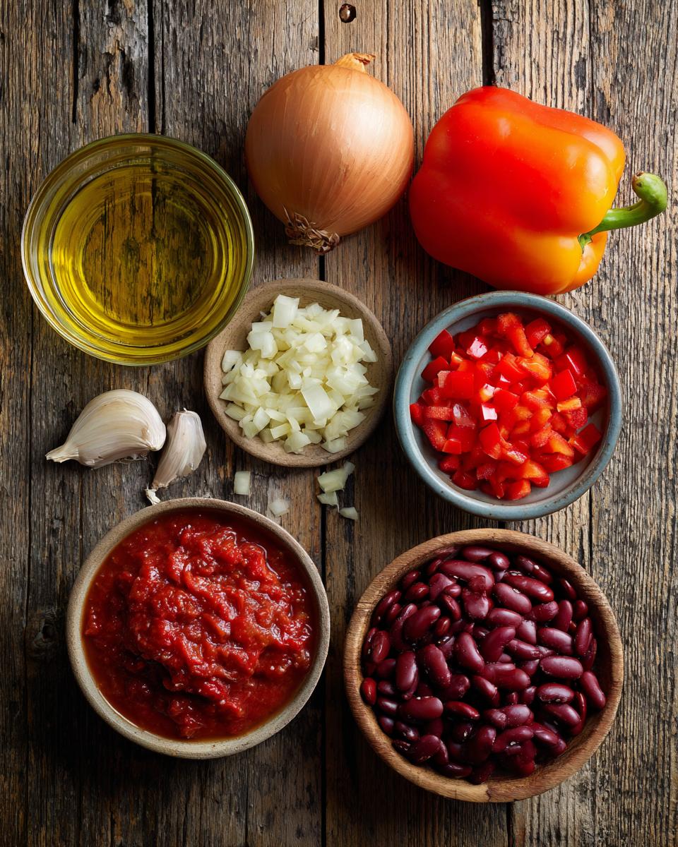 Vegetarian Chili - detail 1